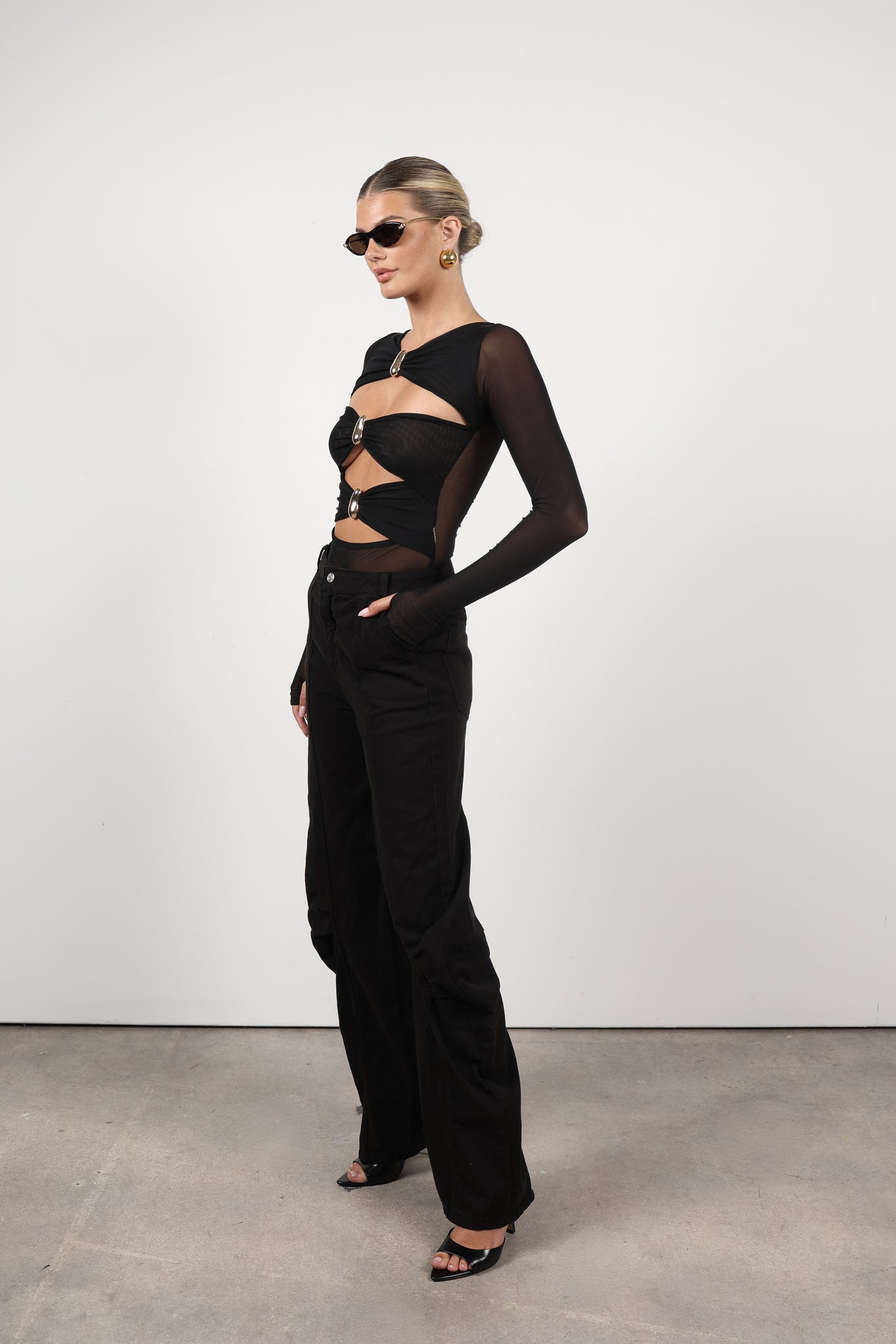 Aeris Noir Bodysuit (Black)