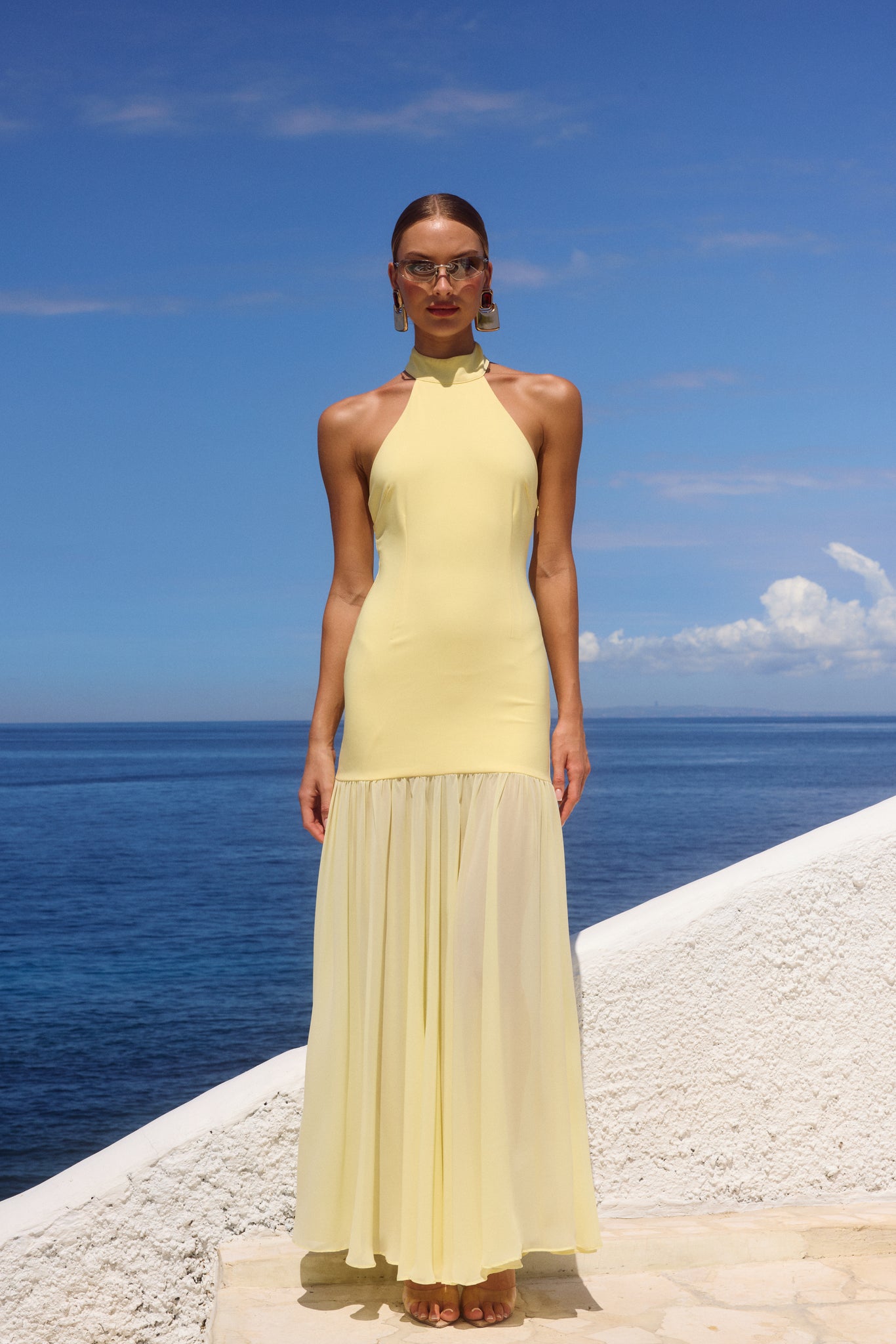 Aeris Aurea Dress (Lemon Cream)